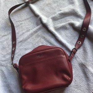 Nine West maroon cross body bag